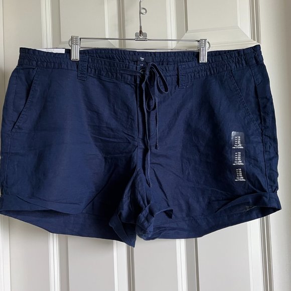GAP Factory Shorts - Navy Blue - Size 18 NWT - Picture 3 of 10